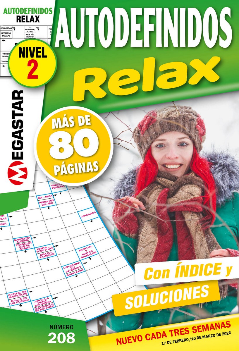 Autodefinidos Relax 208