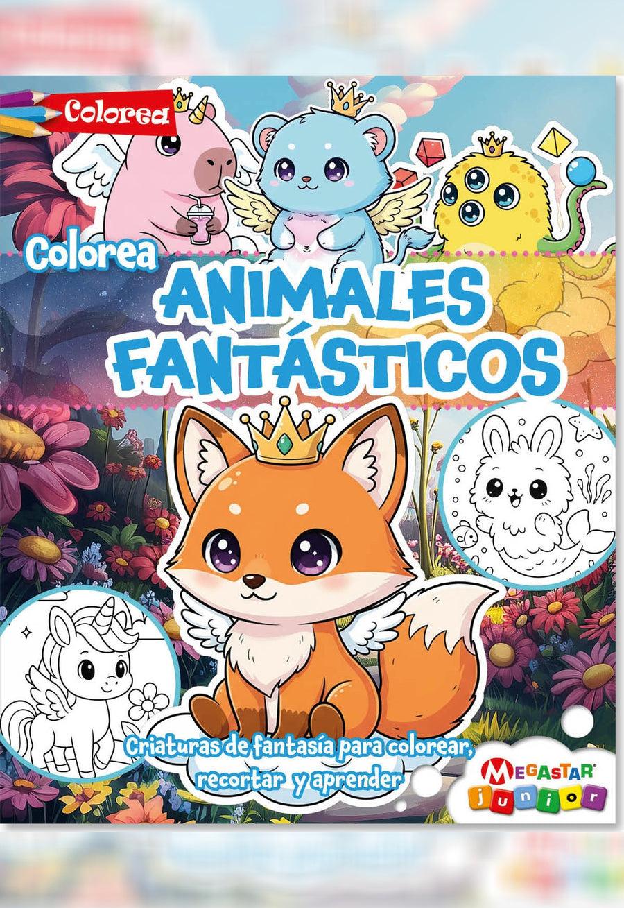 Colorea Animales Fantásticos 10