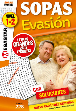 Sopa de Letras EVASIÓN 228