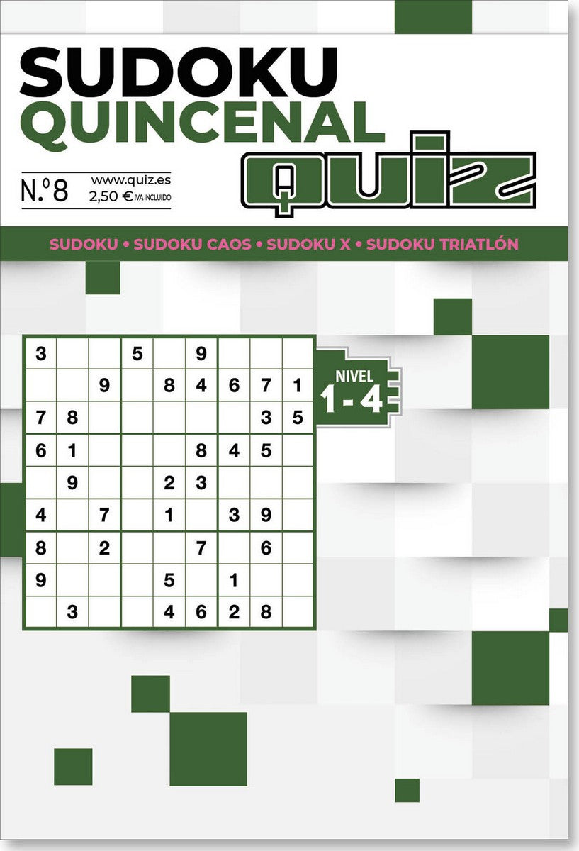 Sudoku Quincenal Quiz 8