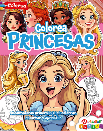 Colorea las Princesas 1 - NUEVA
