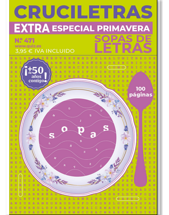 Cruciletras Extra 471 (Ed. Especial Primavera)