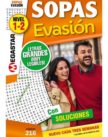 Sopa de Letras EVASIÓN 216