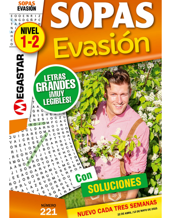 Sopa de Letras EVASIÓN 221