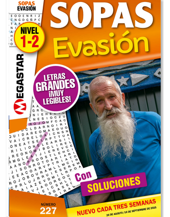 Sopa de Letras EVASIÓN 227
