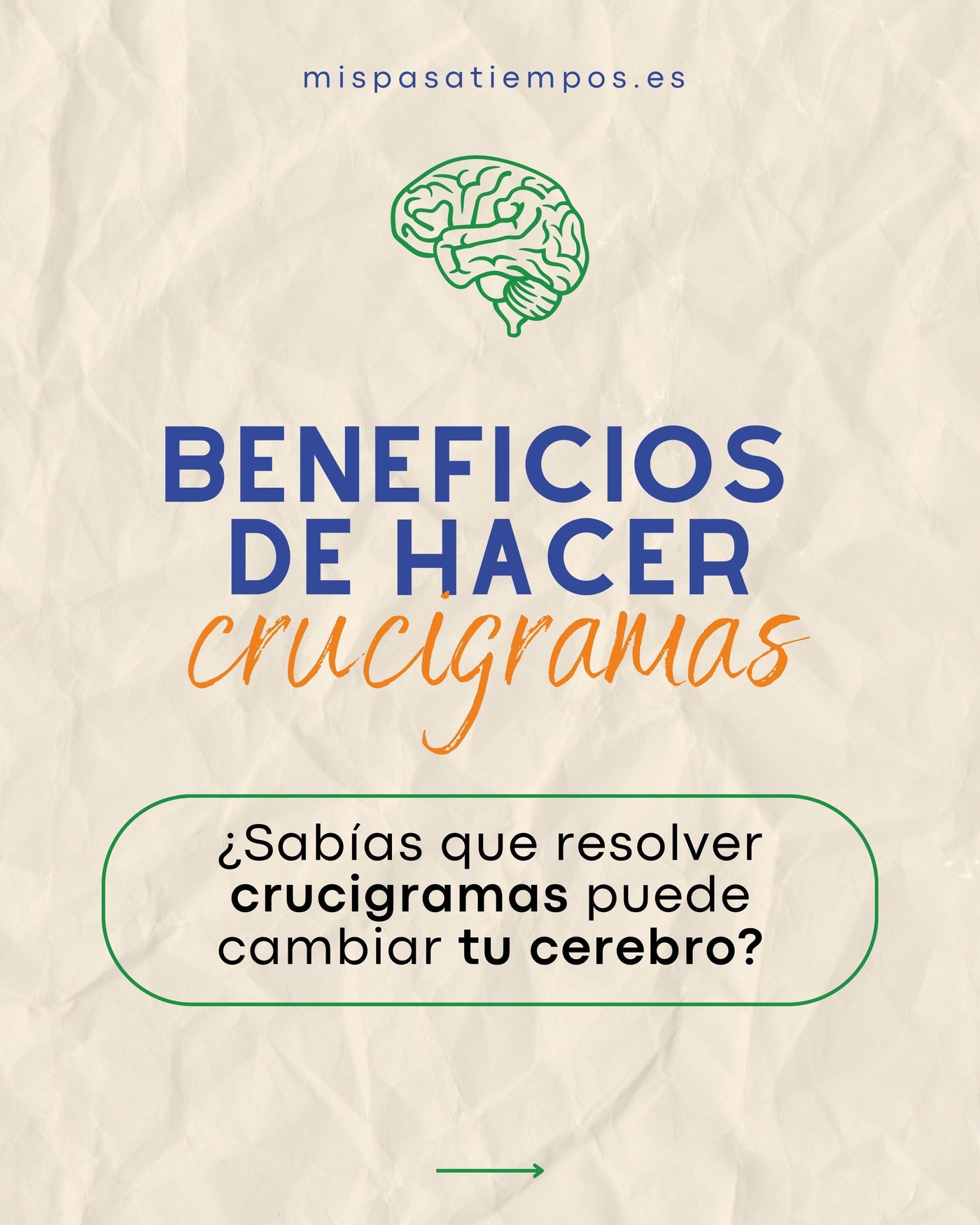 🧠 4 BENEFICIOS DE LOS CRUCIGRAMAS QUE NO CONOCÍAS