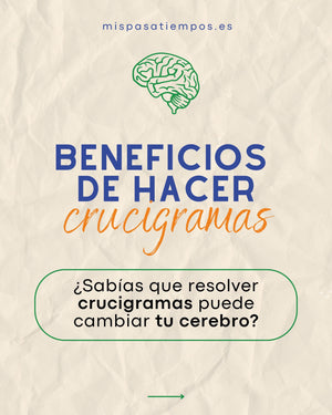 🧠 4 BENEFICIOS DE LOS CRUCIGRAMAS QUE NO CONOCÍAS