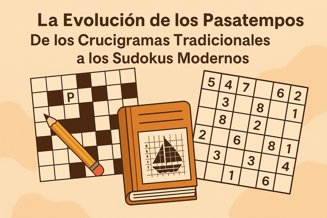 La evolución de los pasatiempos: de los crucigramas tradicionales a los sudokus modernos