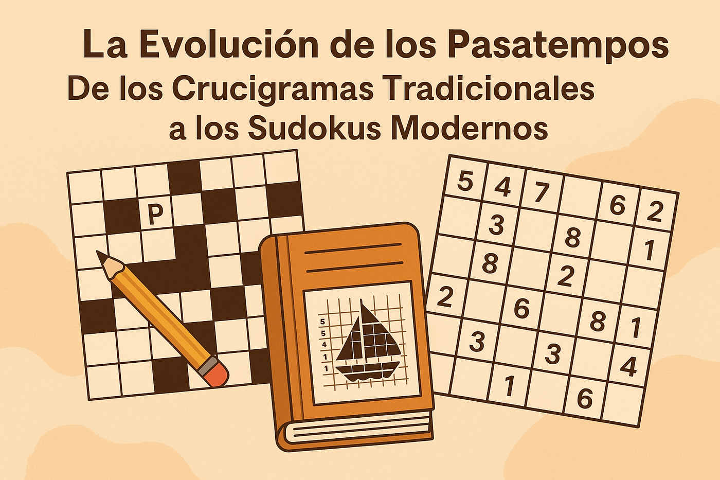La evolución de los pasatiempos: de los crucigramas tradicionales a los sudokus modernos