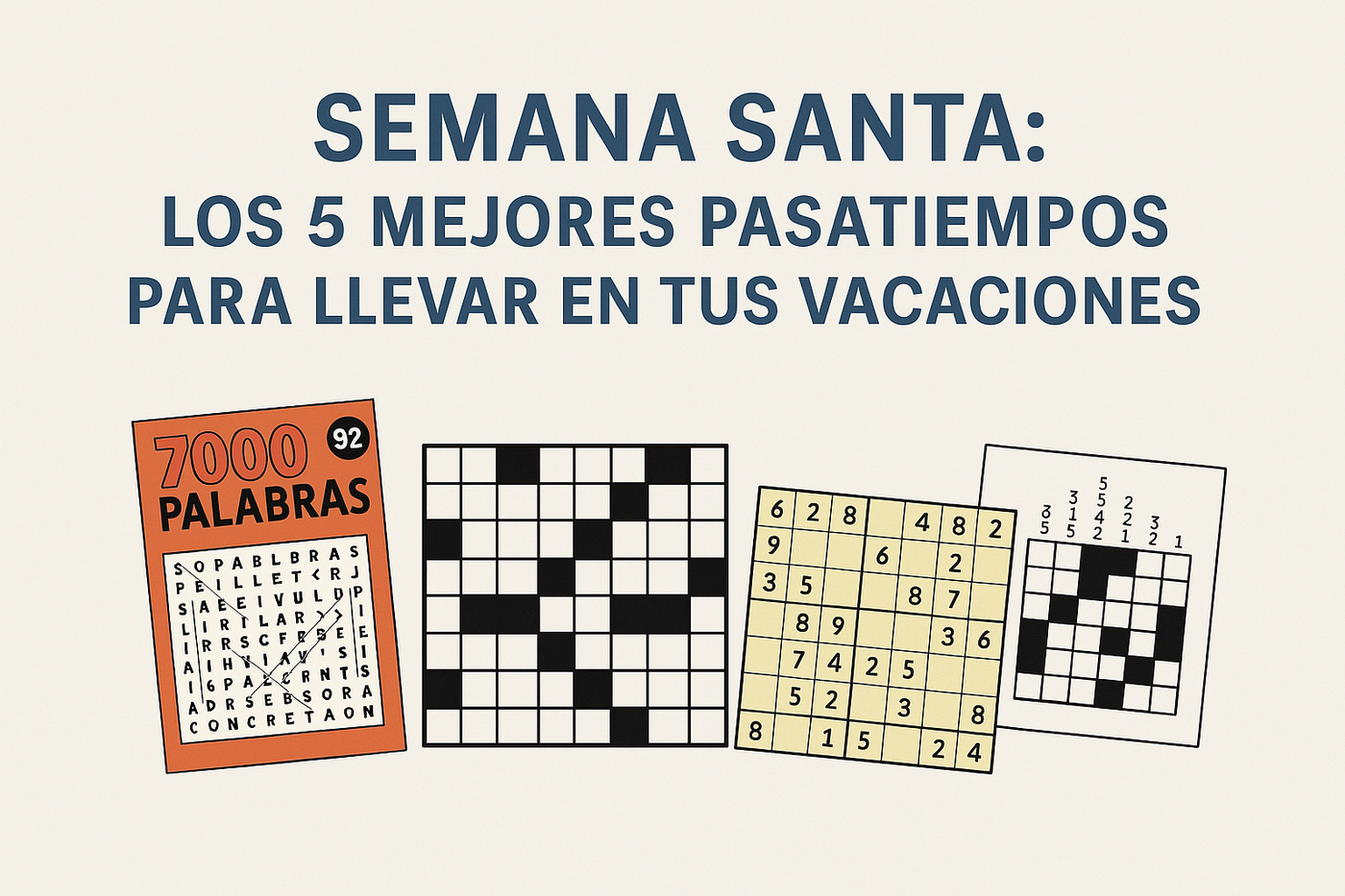 Los 5 mejores pasatiempos para disfrutar durante la Semana Santa | MisPasatiempos.es