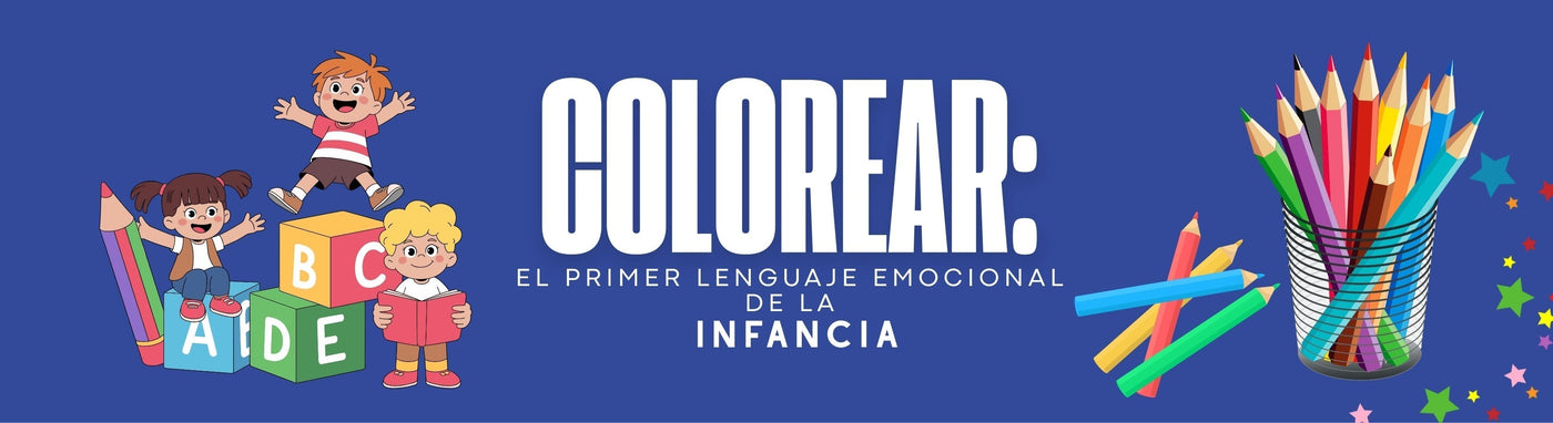 Colorear calma, inspira y enseña: los beneficios ocultos del arte infantil