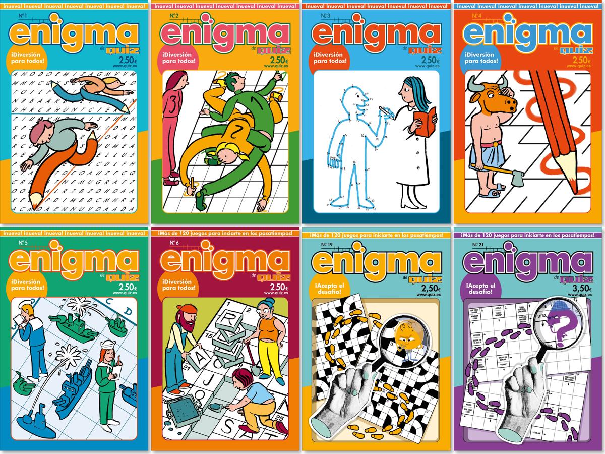 Descubre Enigma de Quiz: la revista con más de 120 pasatiempos cada mes