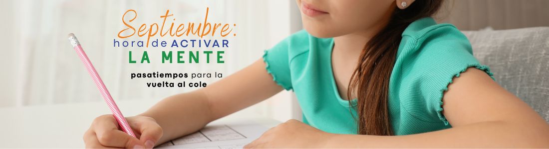 Pasatiempos para la vuelta al cole: estimula la mente antes de empezar el curso