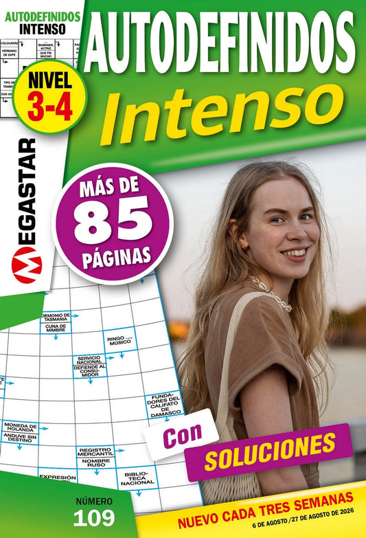 Autodefinidos Intenso (Nivel 3-4) 109