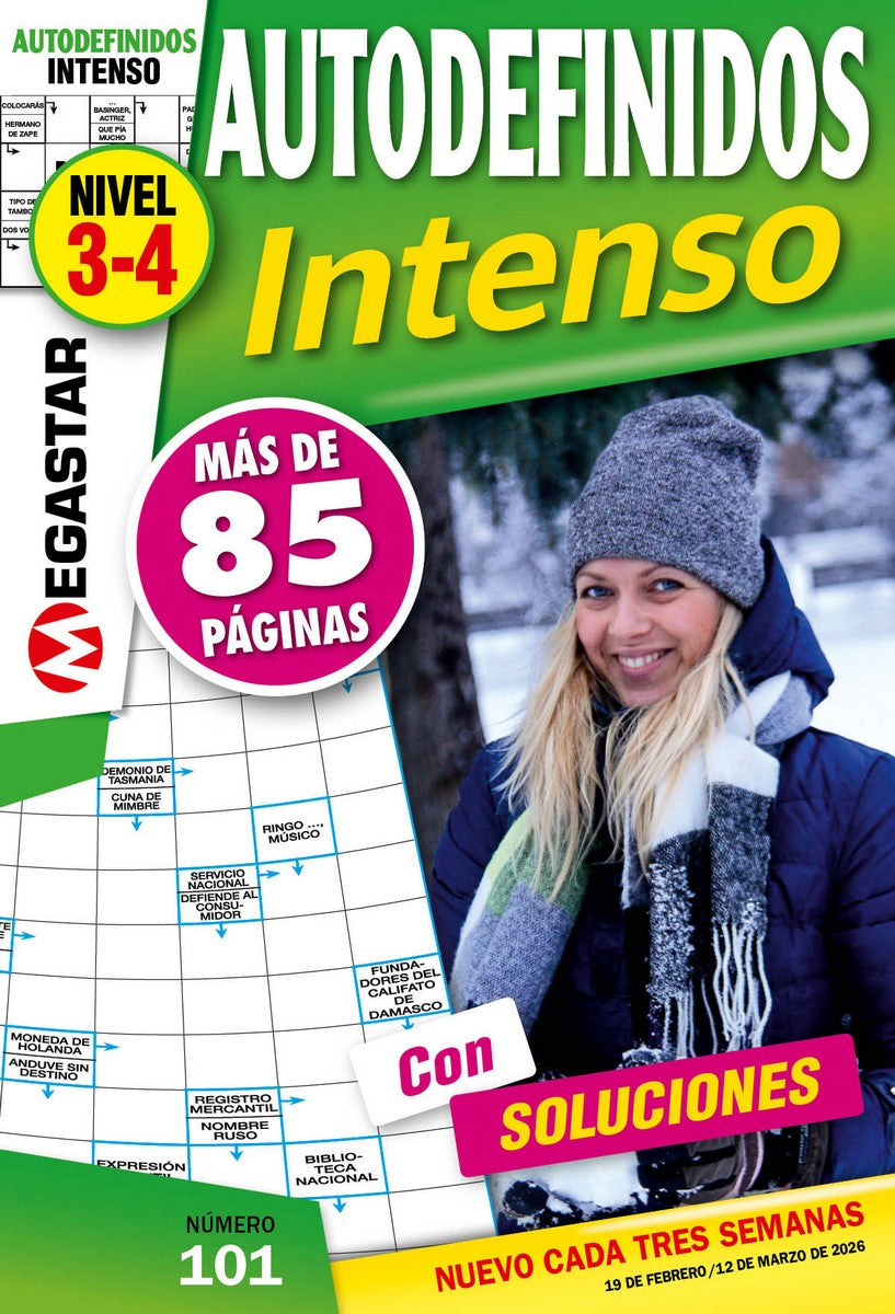 Autodefinidos Intenso (Nivel 3-4) 101