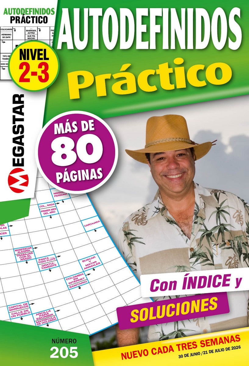 Autodefinidos Práctico 205