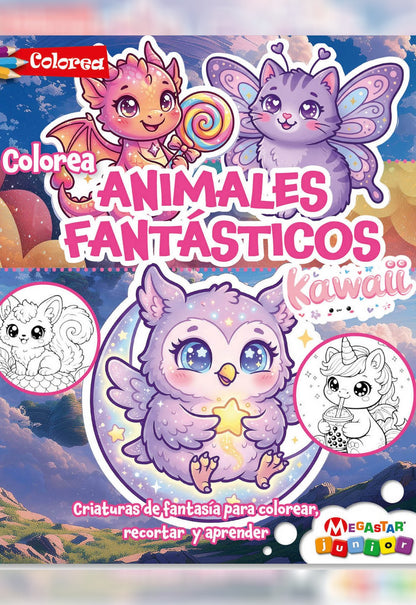 Colorea Animales Fantásticos 13