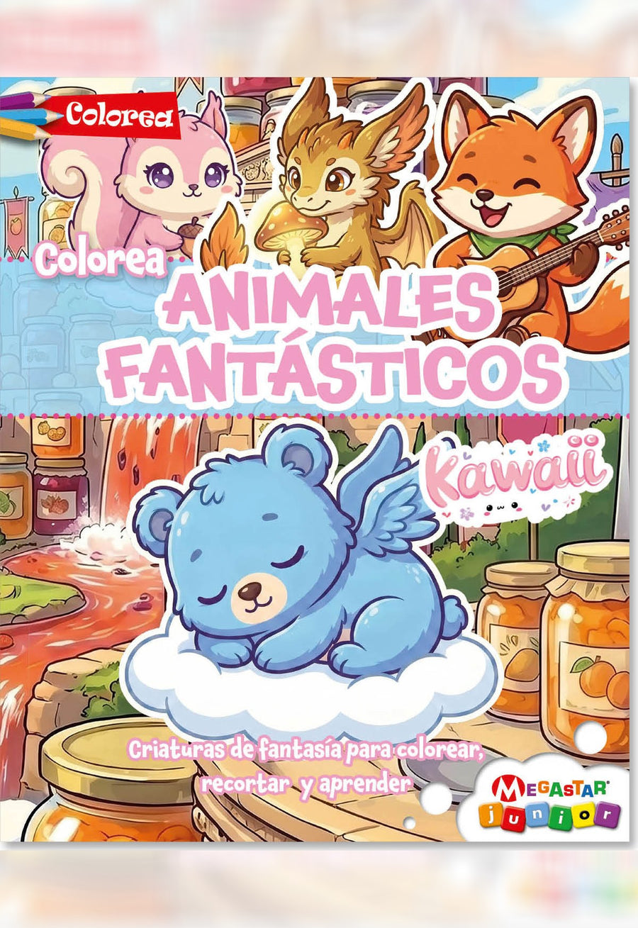 Colorea Animales Fantásticos 16