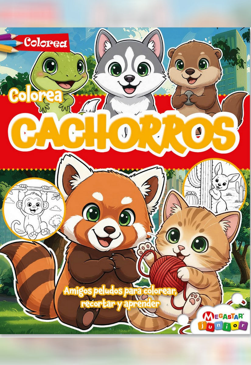 Colorea Cachorros 12