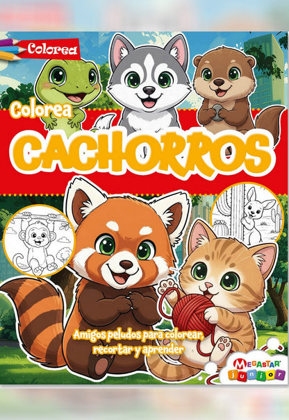Colorea Cachorros 12