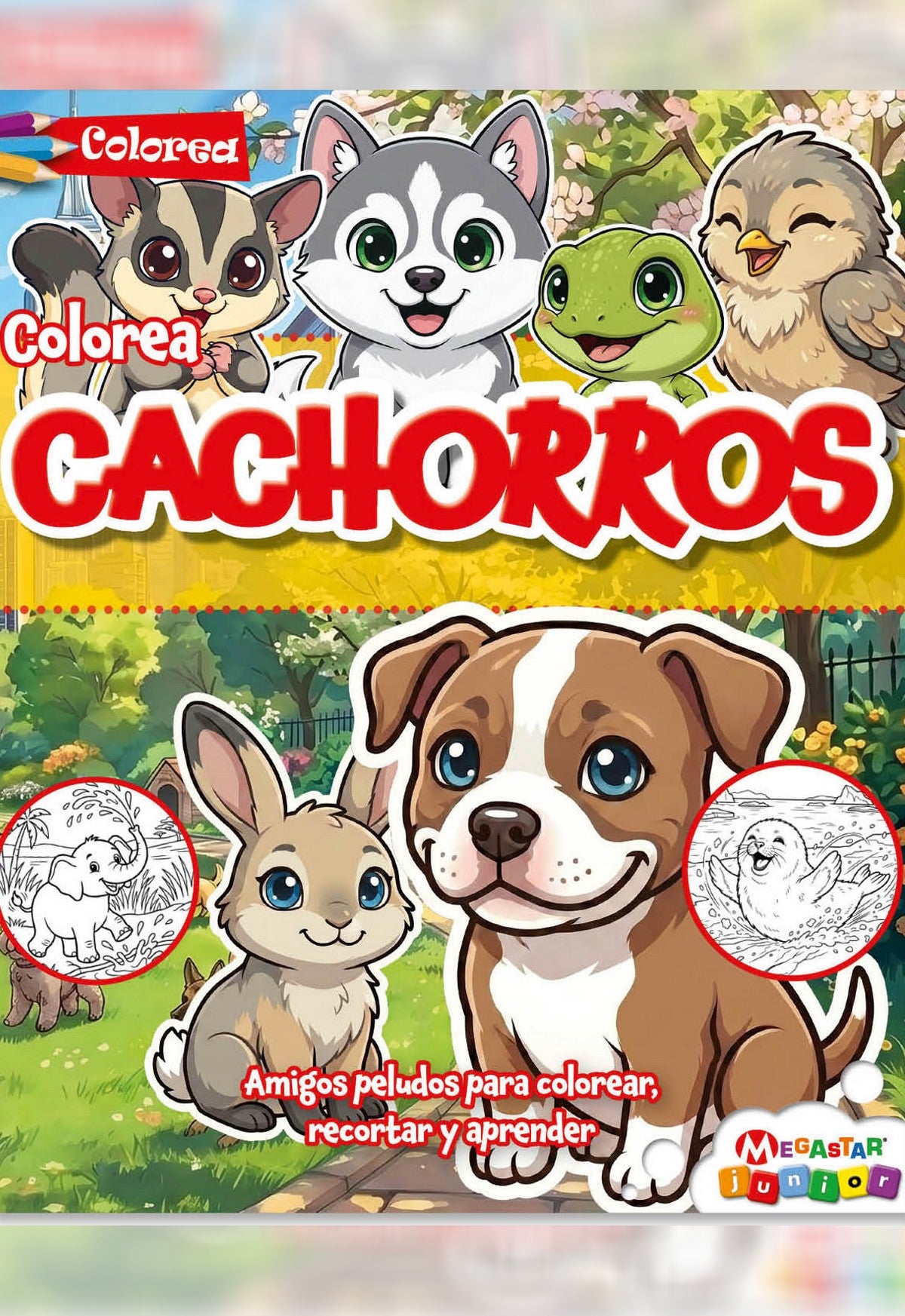 Colorea Cachorros 15