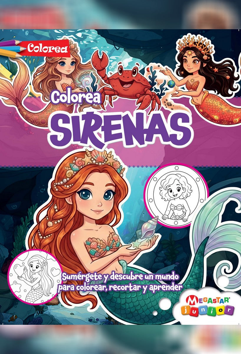 Colorea Sirenas 15