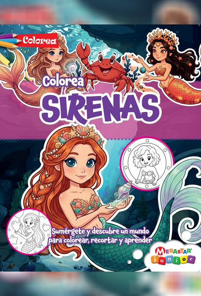 Colorea Sirenas 15