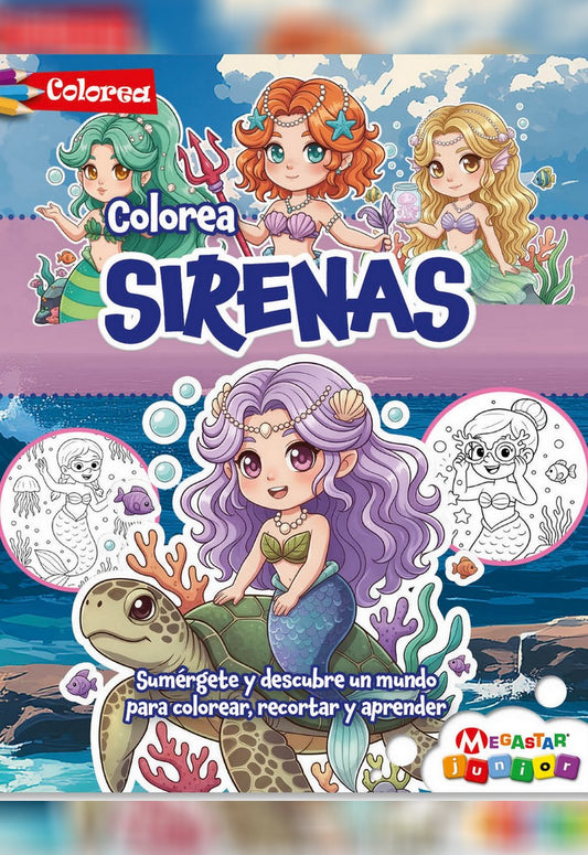 Colorea Sirenas 9