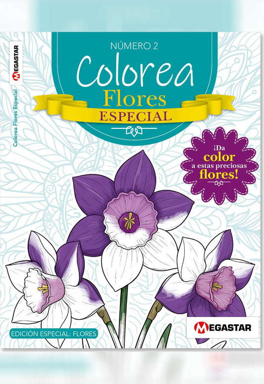 Colorea Flores 2