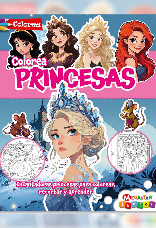 Colorea Princesas 13