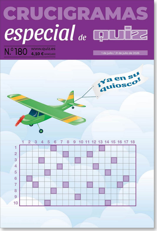 Crucigramas Especial Quiz 180