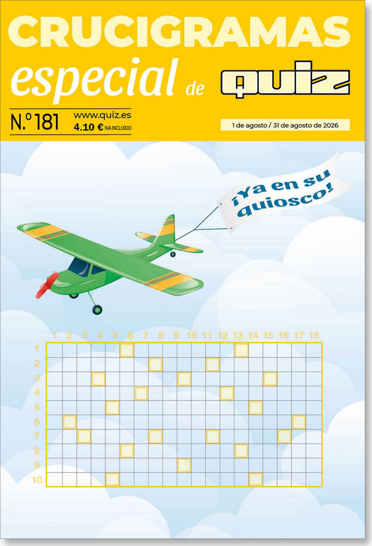 Crucigramas Especial Quiz 181
