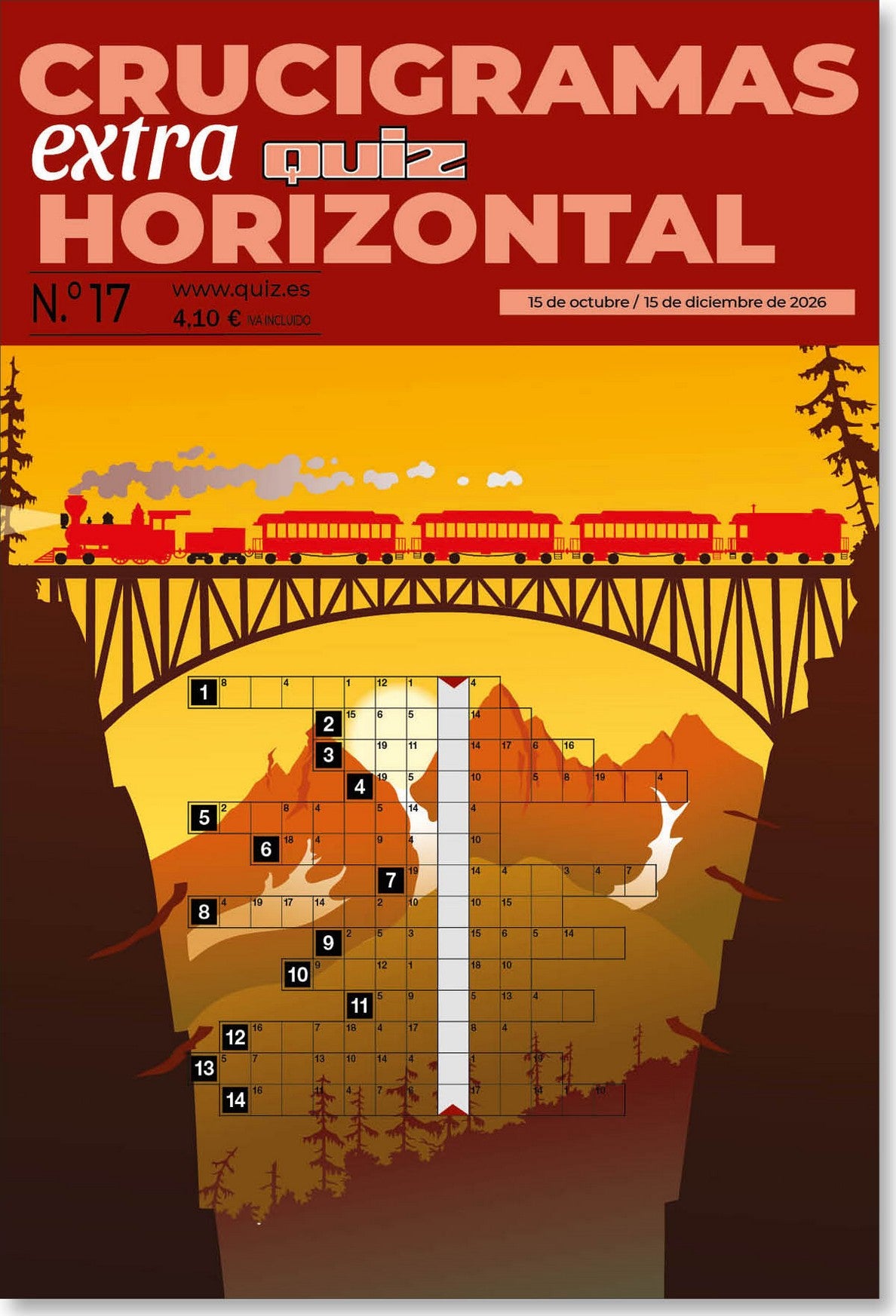 Crucigramas Extra HORIZONTAL 17