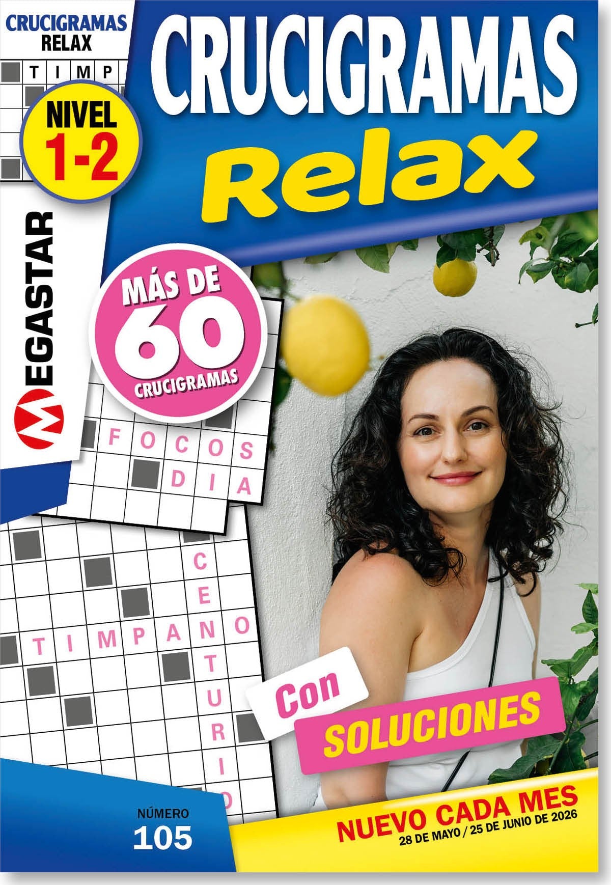 Crucigramas Relax 105