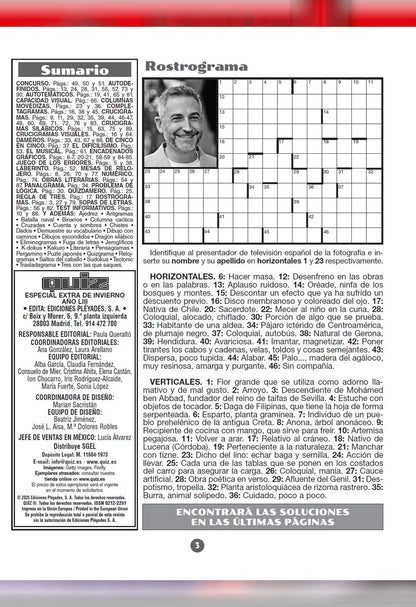 Quiz Extra - Edición Especial Invierno 2025