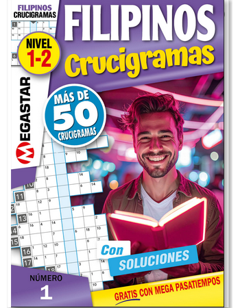 NUEVO - FILIPINOS CRUCIGRAMAS 1 (GRATIS CON MEGAPASATIEMPOS)