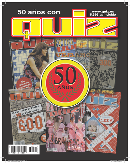 LOTE QUIZ ESPECIAL 50 AÑOS + 50 VERANOS + Quiz Deportes Verano