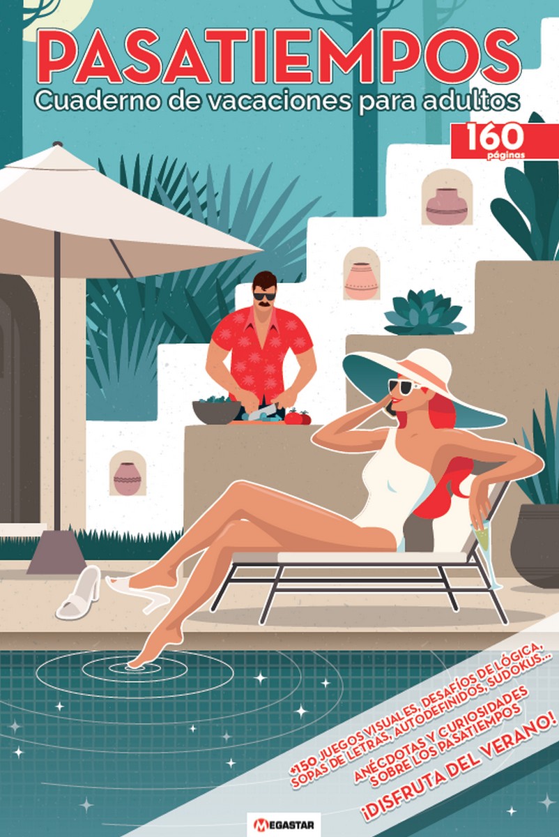 PASATIEMPOS Cuaderno de Vacaciones para adultos