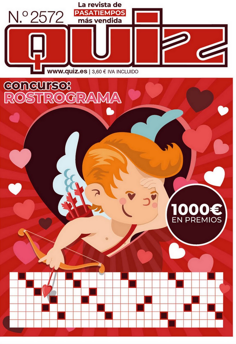 Quiz 2572 - ¡CON POSTER GIGANTE DE PASATIEMPOS GRATIS!