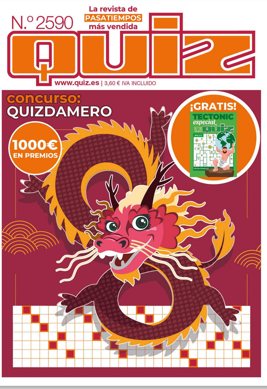 Quiz 2590 ¡Con una revista de REGALO!