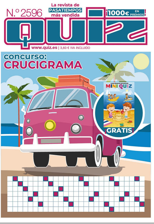 Quiz 2596 ¡CON MINIQUIZ GRATIS!