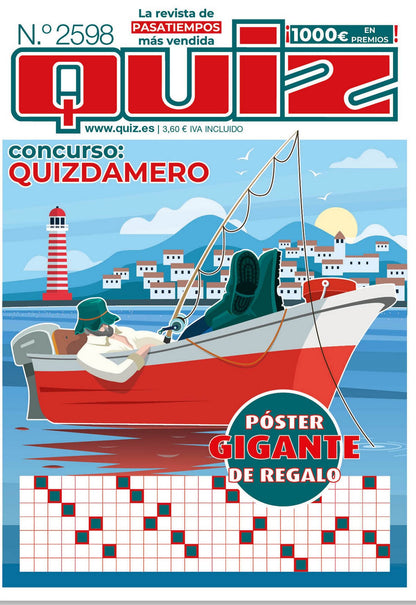 Quiz 2598 con POSTER GIGANTE
