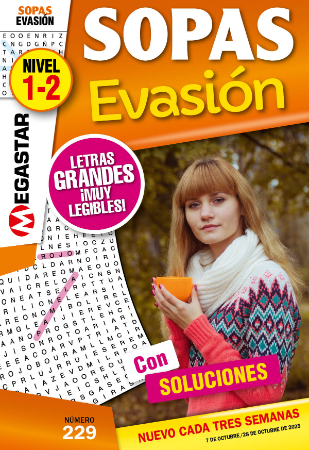 Sopa de Letras EVASIÓN 229