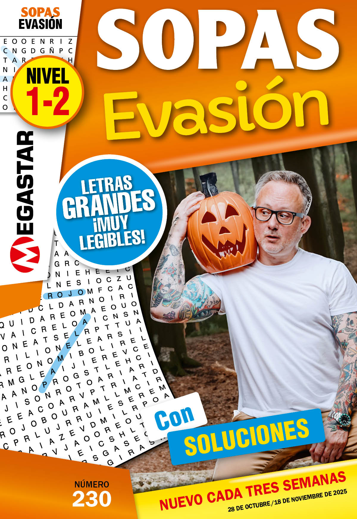 Sopa de Letras EVASIÓN 230