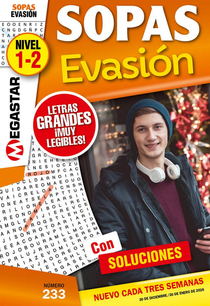 Sopa de Letras EVASIÓN 233