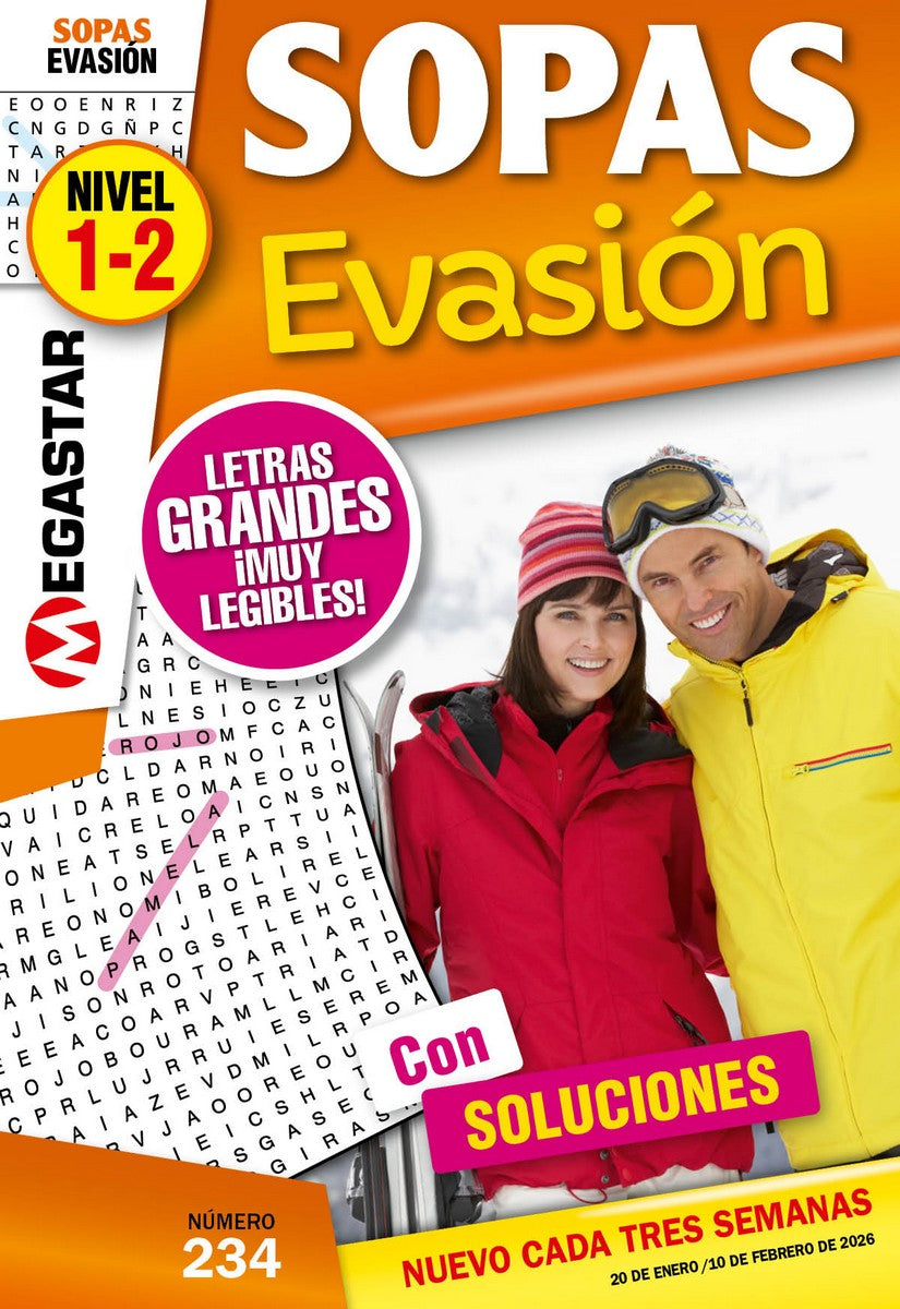 Sopa de Letras EVASIÓN 234