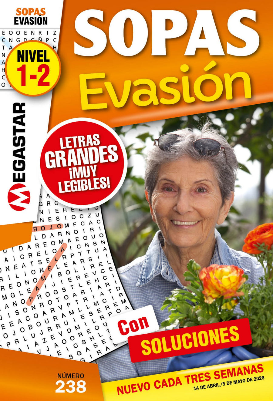 Sopa de Letras EVASIÓN 238