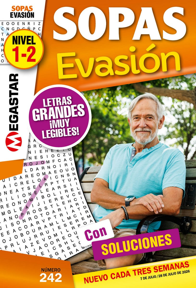 Sopa de Letras EVASIÓN 242