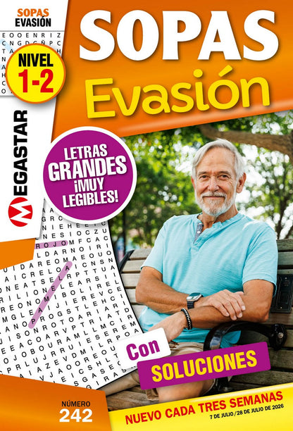 Sopa de Letras EVASIÓN 242