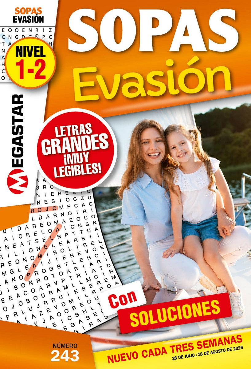 Sopa de Letras EVASIÓN 243